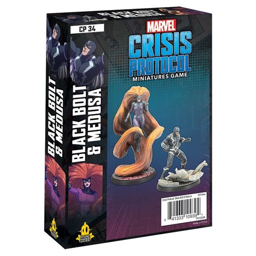Marvel Crisis Protocol Black Bolt and Medusa Pack