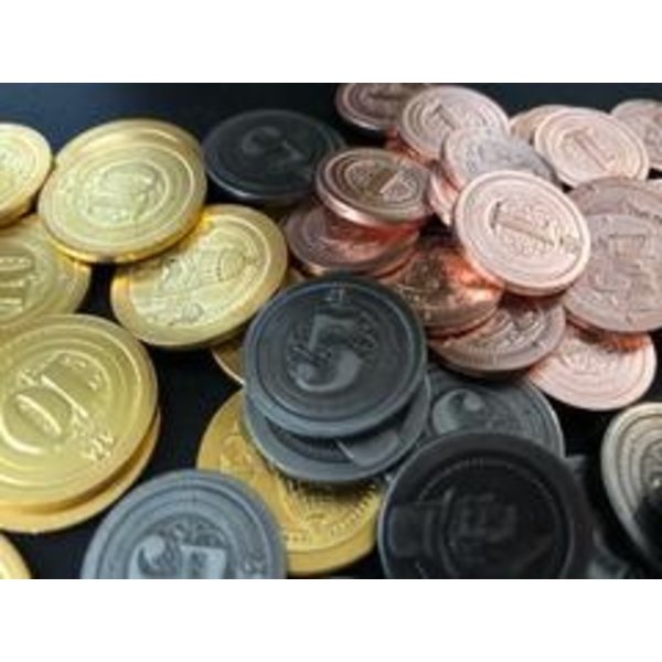 50 Metal Industrial Coins Upgrade Set