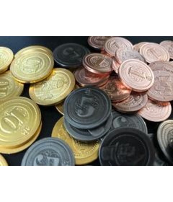 50 Metal Industrial Coins Upgrade Set