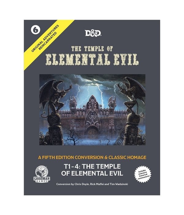 Dungeons and Dragons 5E OAR #6 The Temple of Elemental Evil PREORDER