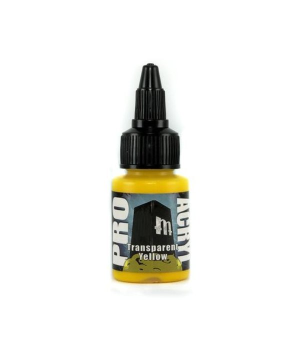 Monument Pro Acryl Transparent Yellow Paint