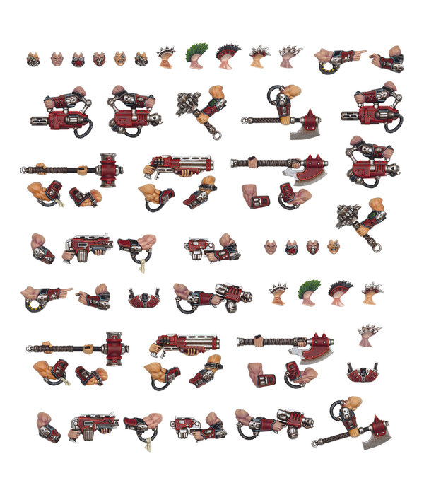 NECROMUNDA GOLIATH WEAPONS AND UPGRADES SPECIAL ORDER