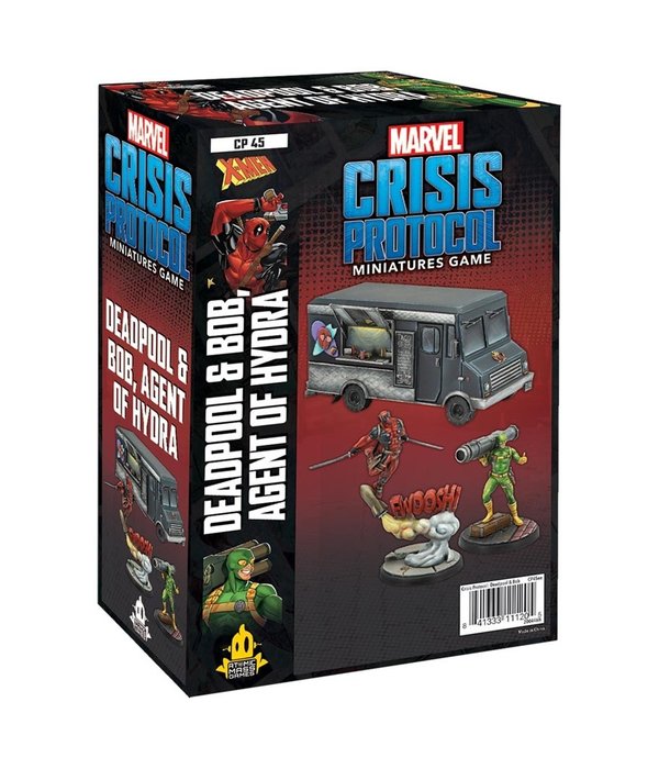 Marvel Crisis Protocol Deadpool and Bob Agent of Hydra