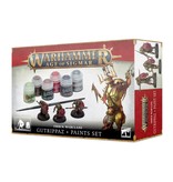 AGE OF SIGMAR ORRUKS WARCLANS GUTRIPPAZ + PAINT SET