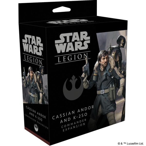 Star Wars Legion Cassian Andor and K-2SO Commander Expansion