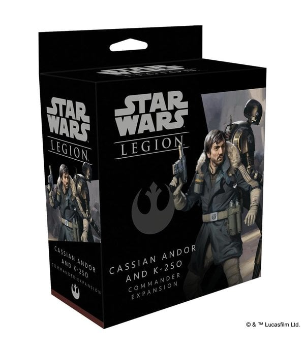 Star Wars Legion Cassian Andor and K-2SO Commander Expansion