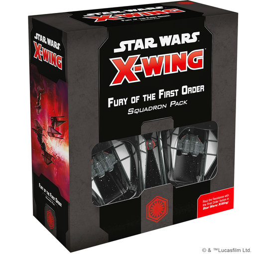 Star Wars X-Wing 2nd Edition FURY OF THE FIRST ORDER SQUADRON PACK