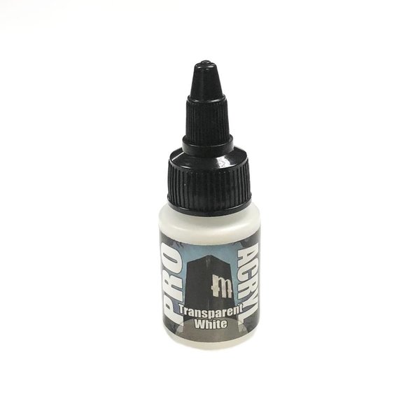 Monument Pro Acryl Transparent White Paint