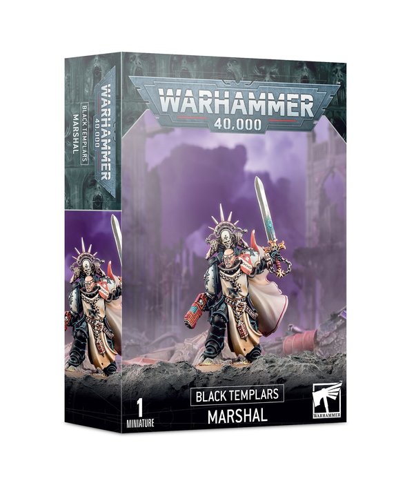 SPACE MARINES BLACK TEMPLARS MARSHAL