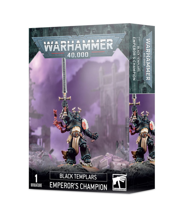 SPACE MARINES BLACK TEMPLARS EMPEROR'S CHAMPION