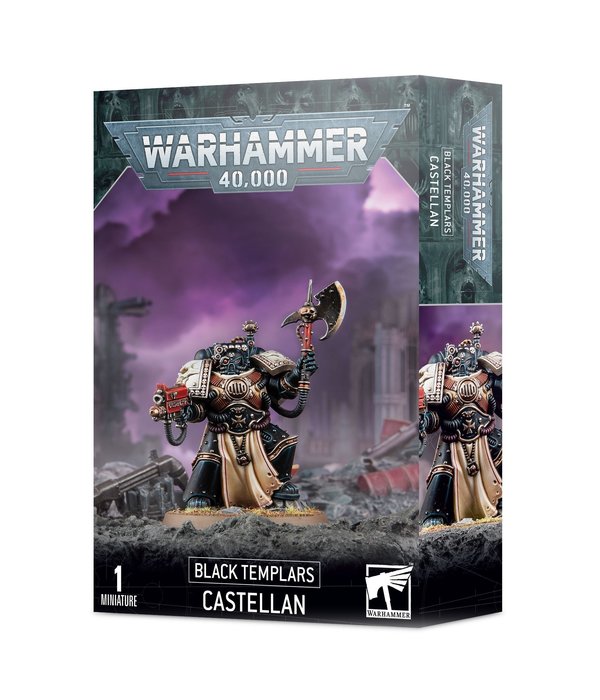 SPACE MARINES BLACK TEMPLARS CASTELLAN