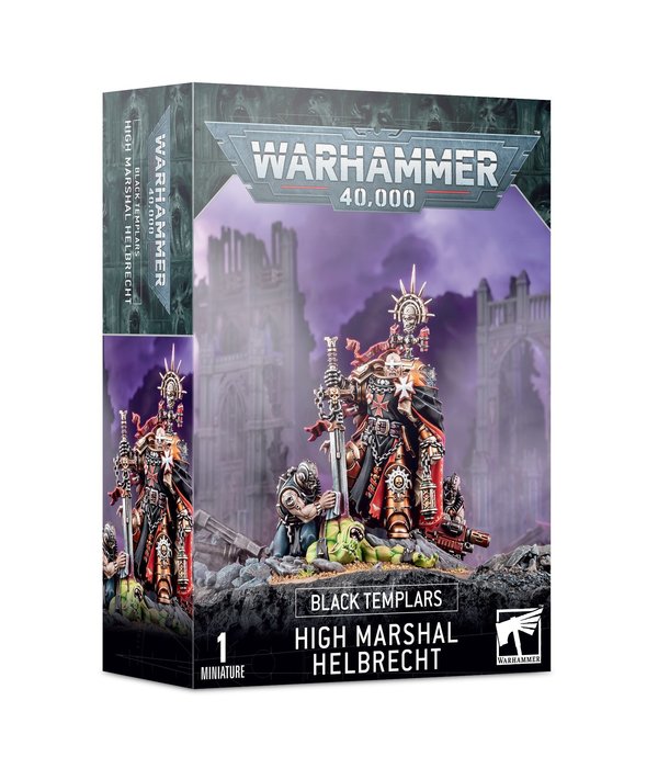 SPACE MARINES BLACK TEMPLARS HIGH MARSHAL HELBRECHT