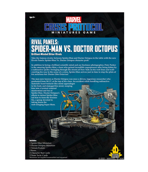 MARVEL CRISIS PROTOCOL RIVAL PANELS SPIDER-MAN VS DOCTOR OCTOPUS