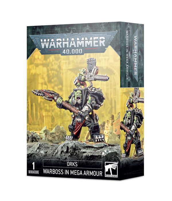 ORK ORK WARBOSS IN MEGA ARMOUR