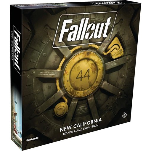 FALLOUT THE BOARD GAME NEW CALIFORNIA EXPANSION
