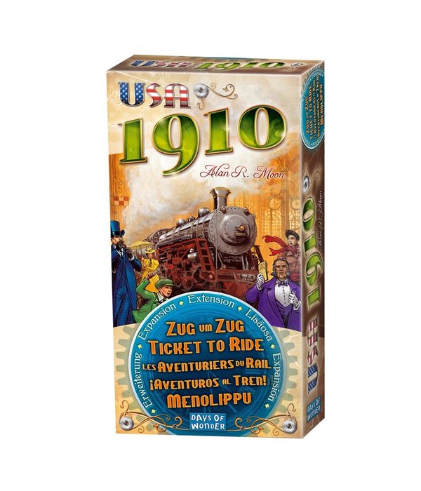 Ticket To Ride USA 1910 Expansion