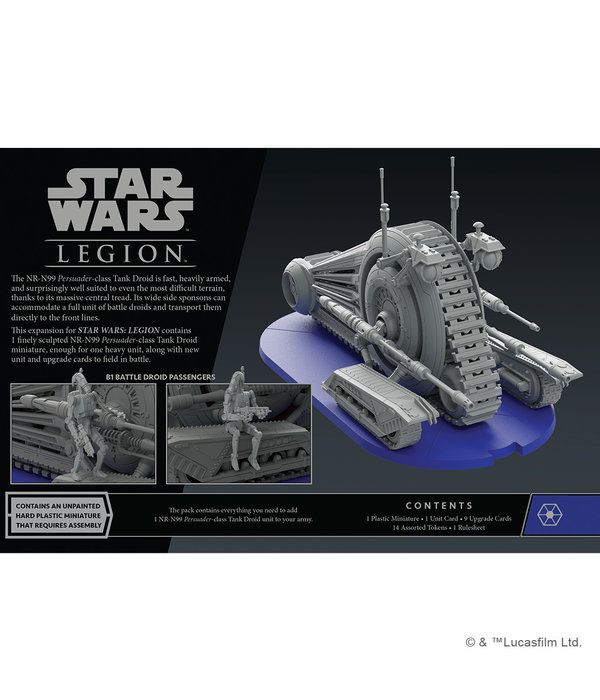 Star Wars Legion NR-N99 Persuader Class Tank Droid Unit Expansion