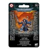 SPACE MARINES CAPTAIN IN GRAVIS ARMOUR WITH MASTER CRAFTED HEAVY BOLT RIFLE