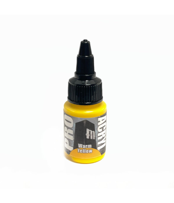 Monument Pro Acryl Warm Yellow Paint