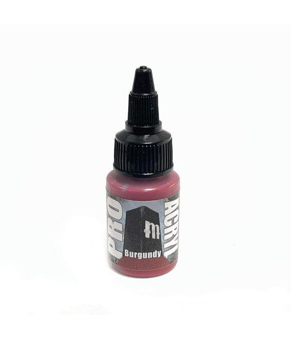 Monument Pro Acryl Burgundy Paint