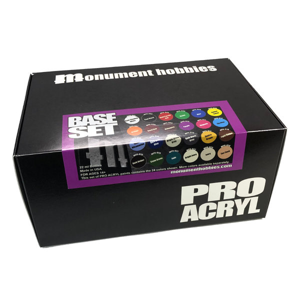 Monument Pro Acryl Base Paint Set (2022)