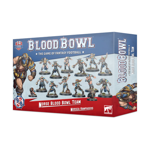 BLOOD BOWL NORSE TEAM NORSCA RAMPAGERS