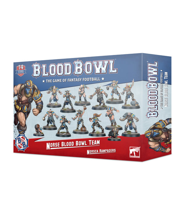 BLOOD BOWL NORSE TEAM NORSCA RAMPAGERS