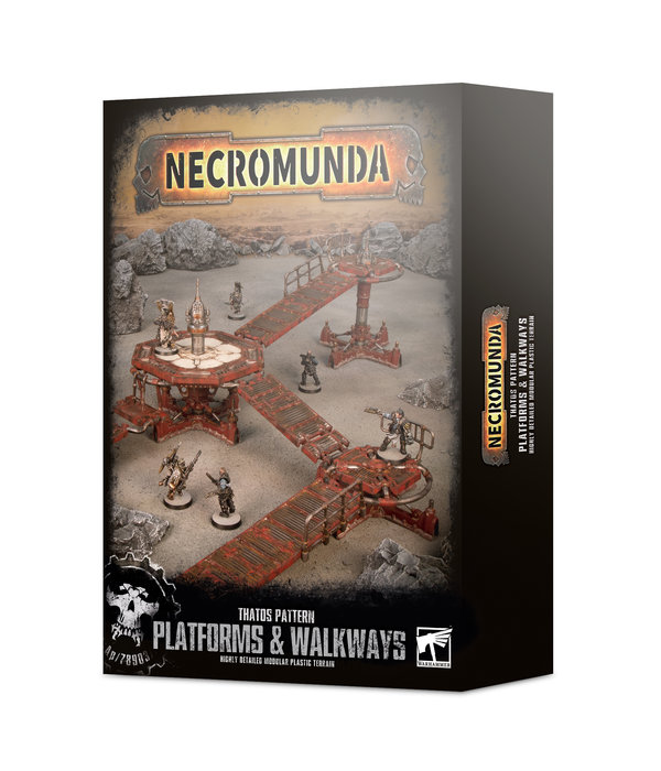 NECROMUNDA THATOS PATTERN PLATFORMS AND WALKWAYS