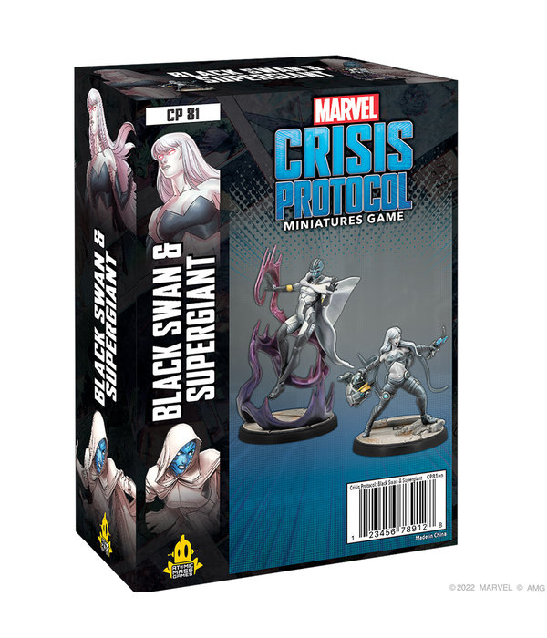 Marvel Crisis Protocol Black Swan & Supergiant