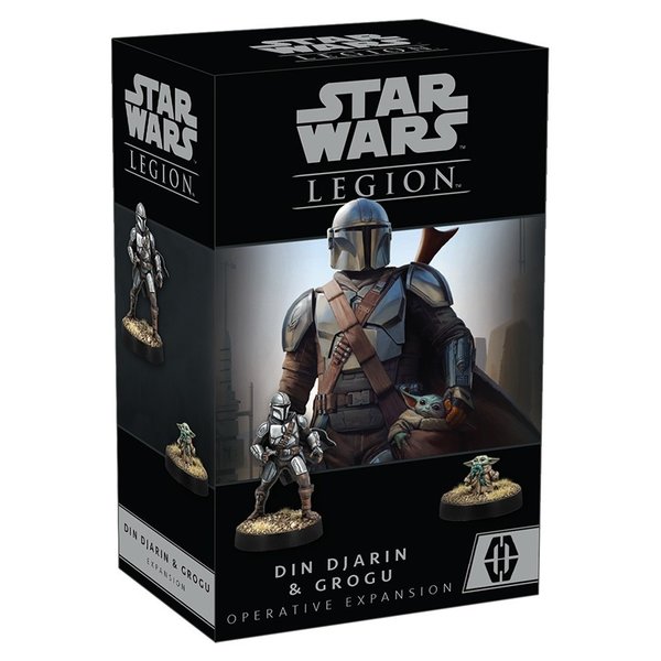 STAR WARS LEGION DIN DJARIN AND GROGU OPERATIVE EXPANSION