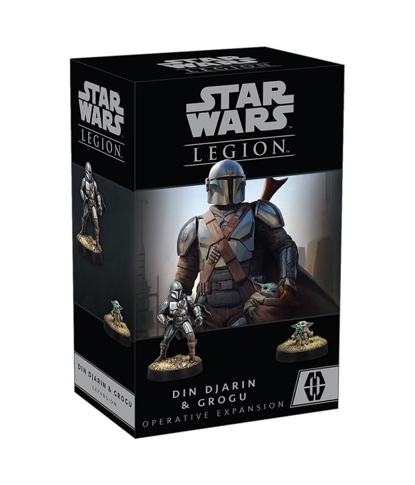 STAR WARS LEGION DIN DJARIN AND GROGU OPERATIVE EXPANSION