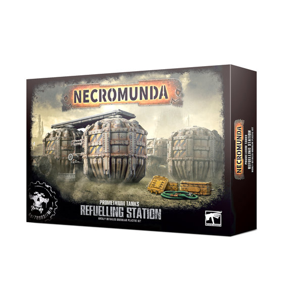 NECROMUNDA PROMETHIUM TANKS REFUELLING STATION