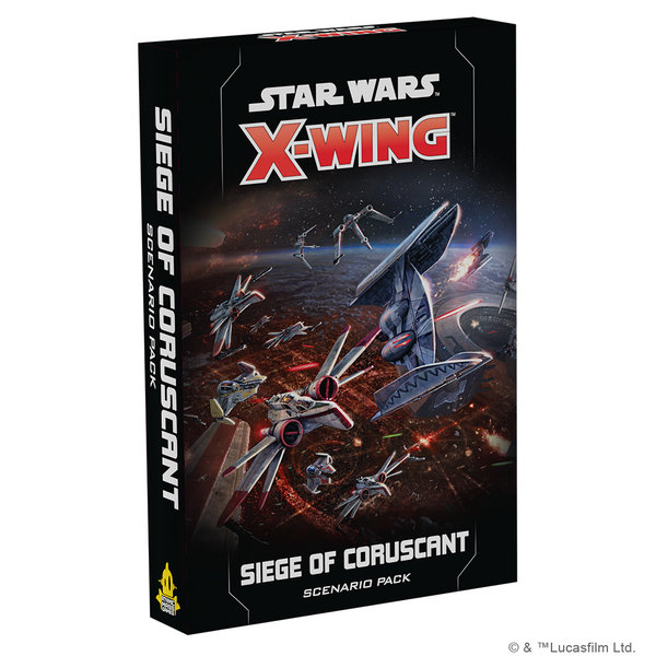 STAR WARS X-WING 2ND ED SIEGE OF CORUSCANT BATTLE PACK