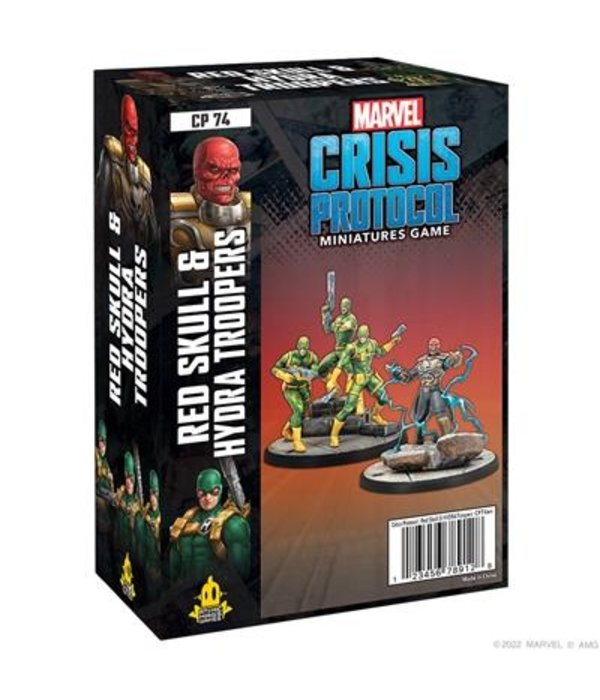 MARVEL CRISIS PROTOCOL RED SKULL & HYDRA TROOPS