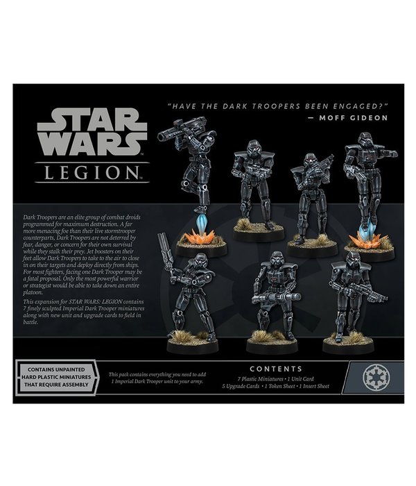 Star Wars Legion Dark Troopers Unit Expansion