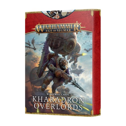 WARSCROLL CARDS KHARADRON OVERLORDS 2023