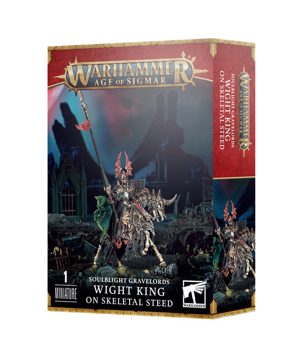 SOULBLIGHT GRAVELORDS WIGHT KING ON SKELETAL STEED