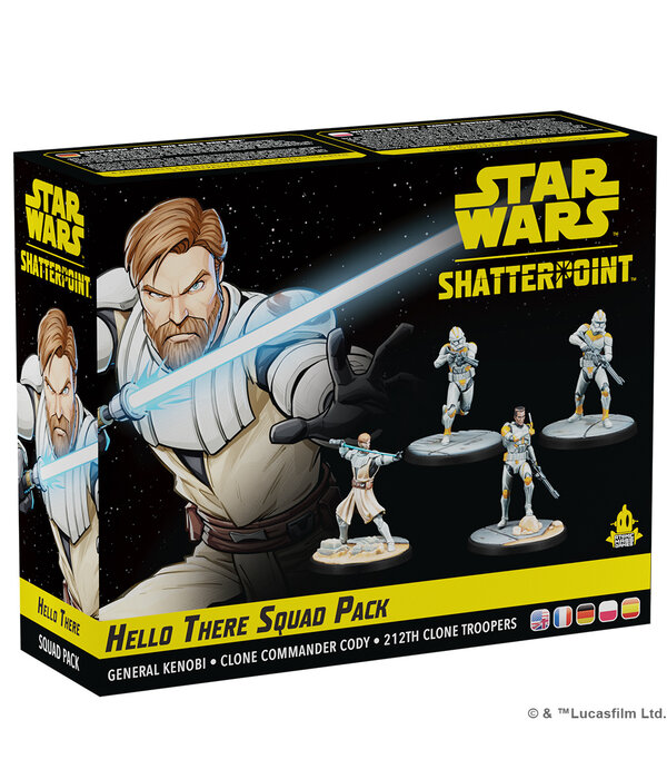 STAR WARS: SHATTERPOINT - HELLO THERE GENERAL OBI-WAN KENOBI SQUAD PACK