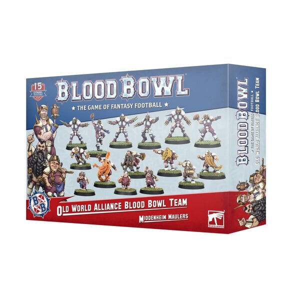 BLOOD BOWL OLD WORLD ALLIANCE TEAM MIDDENHEIM MAULERS