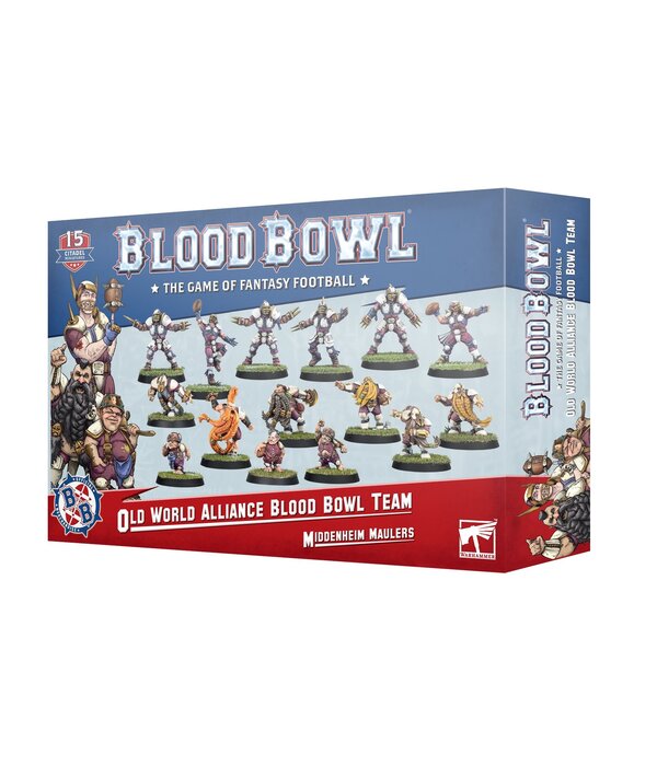 BLOOD BOWL OLD WORLD ALLIANCE TEAM MIDDENHEIM MAULERS