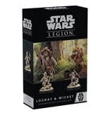 Star Wars Legion Logray and Wicket