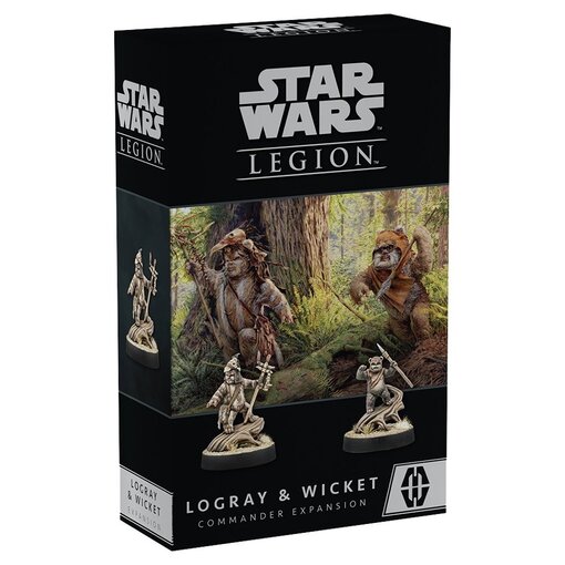 Star Wars Legion Logray and Wicket