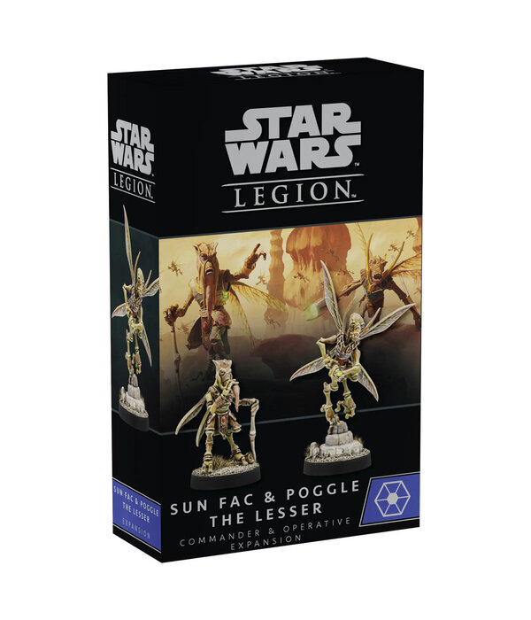 Star Wars Legion Sun Fac and Poggle the Lesser