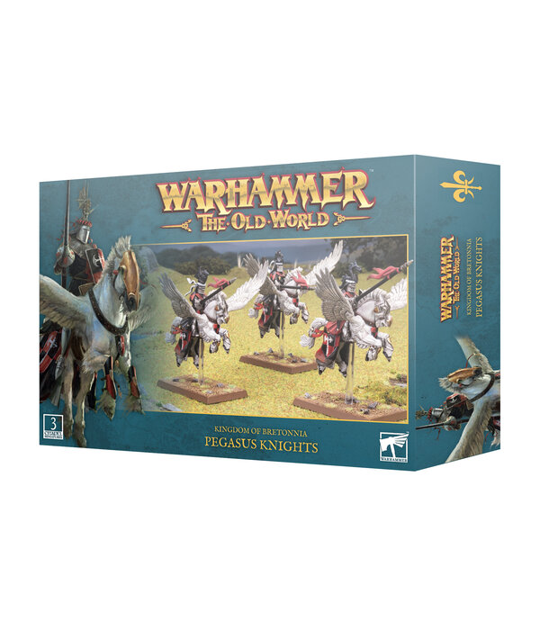 THE OLD WORLD KINGDOM OF BRETONNIA PEGASUS KNIGHTS
