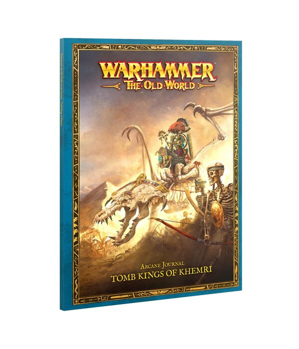 WARHAMMER THE OLD WORLD ARCANE JOURNAL TOMB KINGS OF KHEMRI