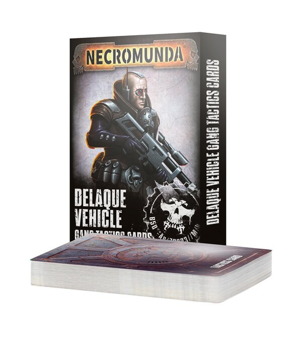 NECROMUNDA DELAQUE GANG TACTICS CARDS (2nd Edition)