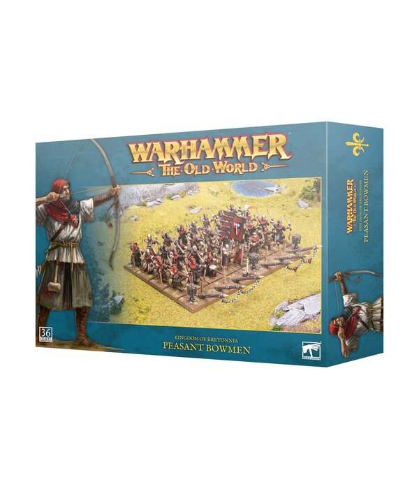 THE OLD WORLD KINGDOM OF BRETONNIA PEASANT BOWMEN