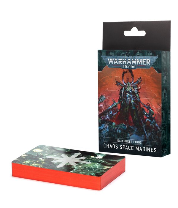 DATASHEET CARDS CHAOS SPACE MARINE 2024