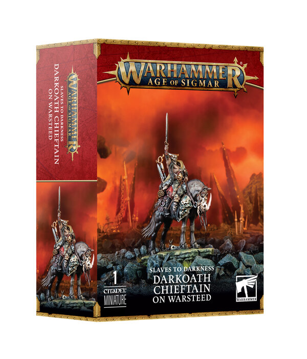 SLAVES TO DARKNESS DARKOATH CHIEFTAIN ON WARSTEED