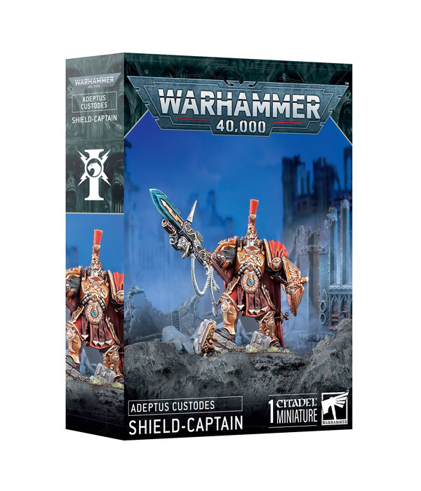 ADEPTUS CUSTODES SHIELD CAPTAIN